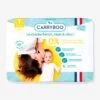 27 Couches Dermo-sensitives T1 (2-5 Kg) CARRYBOO Blanc - Carryboo -Petite Vie Soldes 27 couches dermo sensitives t1 2 5 kg carryboo