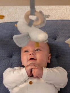 Arche En Bois D'Éveil Mouette Sailors Bay - LITTLE DUTCH Bleu Grisé - Little Dutch -Petite Vie Soldes arche en bois deveil mouette sailors bay little dutch 1