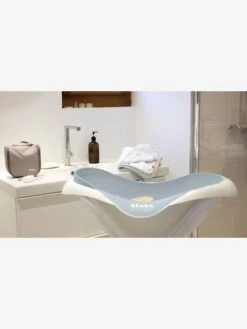 Baignoire BEABA Camélé'o Green Blue - Beaba -Petite Vie Soldes baignoire beaba cameleo 5