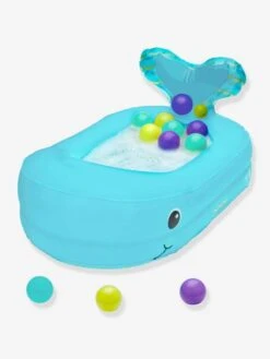 Baignoire Gonflable Baleine - INFANTINO Bleu - Infantino -Petite Vie Soldes baignoire gonflable baleine infantino 2