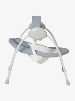 Balancelle Pliable Avec Arche De Jeux Vertbaudet Astro'Nef Gris Clair - Vertbaudet -Petite Vie Soldes balancelle pliable avec arche de jeux vertbaudet astronef 2