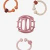 Balle Et Anneaux De Dentition En Silicone Multicolor - Vertbaudet -Petite Vie Soldes balle et anneaux de dentition en silicone
