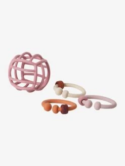 Balle Et Anneaux De Dentition En Silicone Multicolor - Vertbaudet -Petite Vie Soldes balle et anneaux de dentition en silicone 2