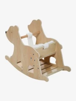Bascule Ours Polaire En Bois FSC® Naturel - Vertbaudet -Petite Vie Soldes bascule ours polaire en bois fsc 3