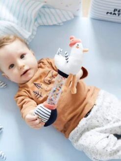 Bâton De Pluie LEON SUR LE PONTON Multicolore - Vertbaudet -Petite Vie Soldes baton de pluie leon sur le ponton 2