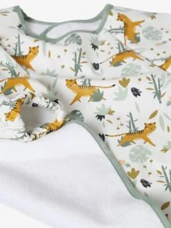 Bavoir Manches Longues VERTBAUDET Imprimé Tigres - Vertbaudet 10 Bavoir Manches Longues VERTBAUDET Imprimé Tigres - Vertbaudet -Petite Vie Soldes bavoir manches longues vertbaudet 2