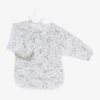 Bavoir Tablier Manches Longues Imprimé Végétal - Vertbaudet -Petite Vie Soldes bavoir tablier manches longues