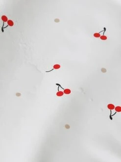 Bavoir Tablier Manches Longues Avec Col Rose Imprimé - Vertbaudet -Petite Vie Soldes bavoir tablier manches longues avec col 3