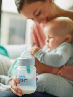 Biberon 260 Ml Philips AVENT Anti-colic Avec Valve AirFree Transparent - Philips Avent