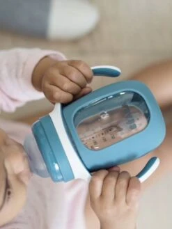 Petite Vie Soldes -Petite Vie Soldes biberontasse dapprentissage 2 en 1 beaba en verre 210 ml 1