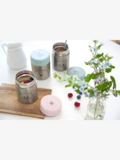 Boîte à Lunch Thermos Repas LÄSSIG Little Chums Menthe/chien - Lassig -Petite Vie Soldes boite a lunch thermos repas lassig little chums 1