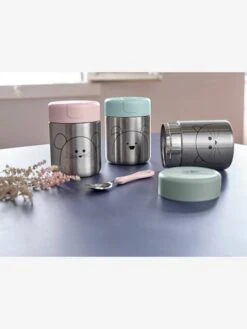 Boîte à Lunch Thermos Repas LÄSSIG Little Chums Menthe/chien - Lassig -Petite Vie Soldes boite a lunch thermos repas lassig little chums 3
