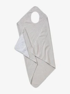 Cape De Bain Parent/bébé Gris Clair - Vertbaudet -Petite Vie Soldes cape de bain parentbebe 2