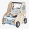 Chariot De Marche Avec Freins EN VOITURE SIMON En Bois FSC® Multicolore - Vertbaudet -Petite Vie Soldes chariot de marche avec freins en voiture simon en bois fsc