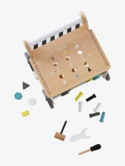 Chariot De Marche Bricolage En Bois FSC® Beige - Vertbaudet -Petite Vie Soldes chariot de marche bricolage en bois fsc 2