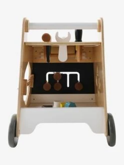 Chariot De Marche Bricolage En Bois FSC® Beige - Vertbaudet -Petite Vie Soldes chariot de marche bricolage en bois fsc 4