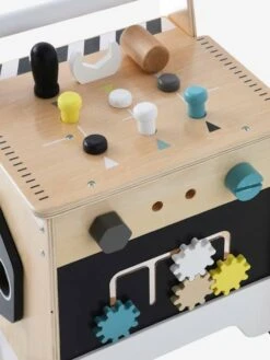 Chariot De Marche Bricolage En Bois FSC® Beige - Vertbaudet -Petite Vie Soldes chariot de marche bricolage en bois fsc 5