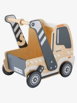 Chariot De Marche Camion En Bois FSC® Beige - Vertbaudet -Petite Vie Soldes chariot de marche camion en bois fsc 2