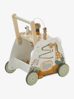 Chariot De Marche Multi-activités Tanzanie En Bois FSC® Vert - Vertbaudet -Petite Vie Soldes chariot de marche multi activites tanzanie en bois fsc 3