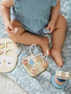 Coffret 3 Jeux D'éveil Les Amis De La Forêt En Bois FSC® Beige - Vertbaudet -Petite Vie Soldes coffret 3 jeux deveil les amis de la foret en bois fsc 2