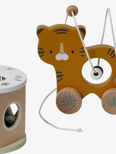 Coffret 3 Jeux D'éveil TANZANIE En Bois FSC® Orange - Vertbaudet 5 Coffret 3 Jeux D'éveil TANZANIE En Bois FSC® Orange - Vertbaudet – Image 3