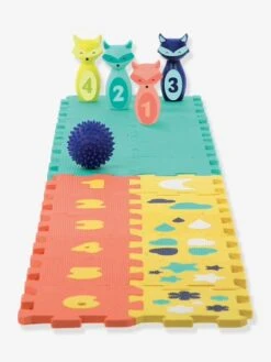 Coffret D'activités Tapis Quille Et Formes LUDI Multicolore - Ludi -Petite Vie Soldes coffret dactivites tapis quille et formes ludi 1