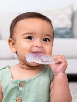 Coffret De 3 Anneaux De Dentition Cristal - INFANTINO Blanc - Infantino -Petite Vie Soldes coffret de 3 anneaux de dentition cristal infantino 2