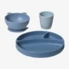 Coffret Repas En Silicone Set Baby Blue - Vertbaudet -Petite Vie Soldes coffret repas en silicone