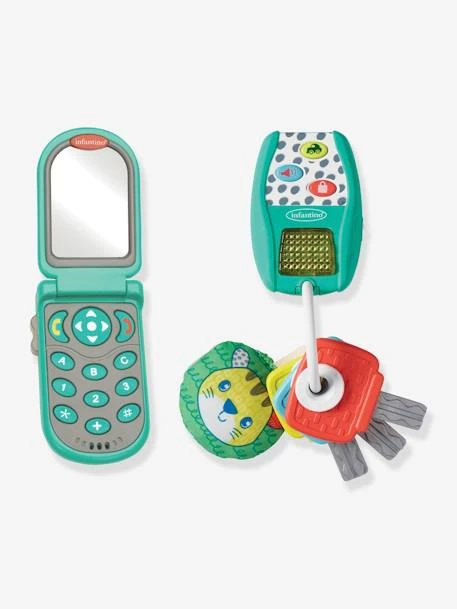 Coffret Téléphone Et Clé électroniques Infantino Multicolor - Infantino 3 Coffret Téléphone Et Clé électroniques Infantino Multicolor - Infantino