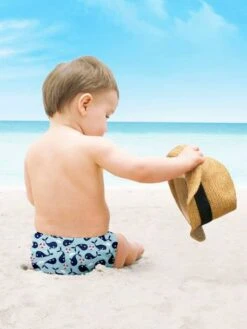 Couche De Bain Lavable 1-2 Ans (9-12 Kg) BAMBINO MIO Baie Des Baleines - Bambino Mio -Petite Vie Soldes couche de bain lavable 1 2 ans 9 12 kg bambino mio 4