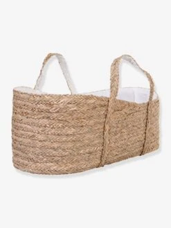 Couffin Bébé CHILDHOME Moise Jonc De Mer Naturel/écru - Childhome -Petite Vie Soldes couffin bebe childhome moise jonc de mer 4