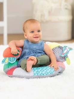 Coussin 2 En 1 Evolutif - INFANTINO Multicolore - Infantino -Petite Vie Soldes coussin 2 en 1 evolutif infantino 2