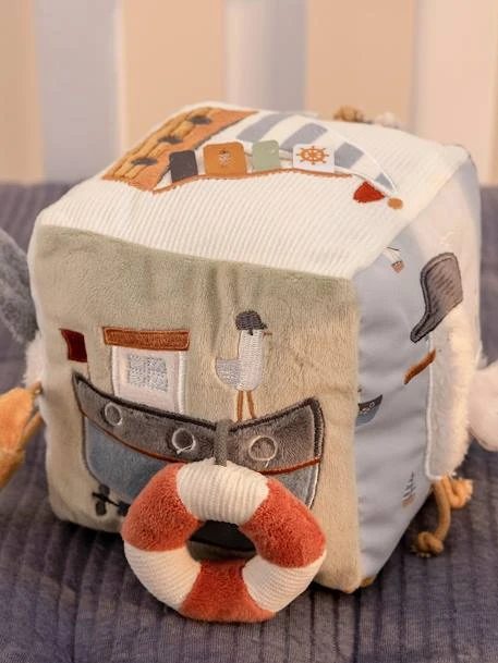 Cube D'Éveil Mouette Sailors Bay - LITTLE DUTCH Bleu Grisé - Little Dutch 5 Cube D'Éveil Mouette Sailors Bay - LITTLE DUTCH Bleu Grisé - Little Dutch – Image 3