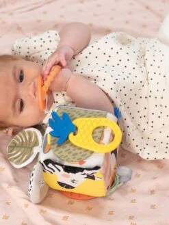 Cube D'Éveil Savane - TAF TOYS Orange - Taf Toys -Petite Vie Soldes cube deveil savane taf toys 2