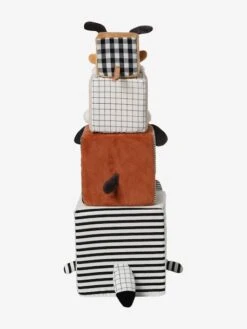 Cubes En Tissu MES PETITS JOUETS Multicolore - Vertbaudet -Petite Vie Soldes cubes en tissu mes petits jouets 5