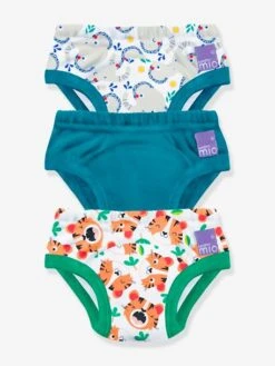 Culottes D'apprentissage Taille 3 Ans Et + (lot De 3) BAMBINO MIO Safari Célébration - Bambino Mio