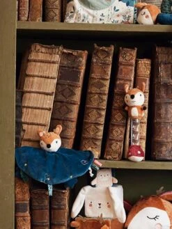 Doudou + Bâton De Pluie Forêt Enchantée Multicolore - Vertbaudet -Petite Vie Soldes doudou baton de pluie foret enchantee 1