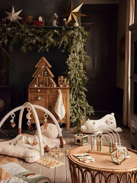 Doudou Carré + Hochet GREEN FOREST Multicolore - Vertbaudet 7 Doudou Carré + Hochet GREEN FOREST Multicolore - Vertbaudet – Image 5