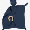Doudou En Gaze De Coton + Hochet Rond Vert - Vertbaudet -Petite Vie Soldes doudou en gaze de coton hochet rond