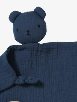 Doudou En Gaze De Coton + Hochet Rond Vert - Vertbaudet -Petite Vie Soldes doudou en gaze de coton hochet rond 2