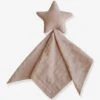 Doudou Lange étoile - MUSHIE Beige - Mushie -Petite Vie Soldes doudou lange etoile mushie
