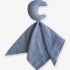 Doudou Lange Lune - MUSHIE Vert - Mushie -Petite Vie Soldes doudou lange lune mushie