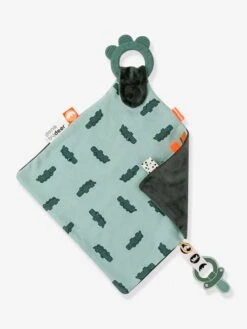 Doudou Plat Attache Sucette - DONE BY DEER Moutarde - Done By Deer -Petite Vie Soldes doudou plat attache sucette done by deer 5