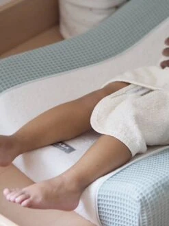 Drap-housse Pour Matelas à Langer BEABA Sofalange Vieux Rose - Beaba -Petite Vie Soldes drap housse pour matelas a langer beaba sofalange 5