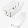 Ensemble Baignoire Flexi Bath + Transat De Bain STOKKE Blanc - Stokke 2 Ensemble Baignoire Flexi Bath + Transat De Bain STOKKE Blanc - Stokke -Petite Vie Soldes ensemble baignoire flexi bath transat de bain stokke