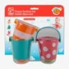 Ensemble Seaux De Bain HAPE Multicolore - Hape -Petite Vie Soldes ensemble seaux de bain hape