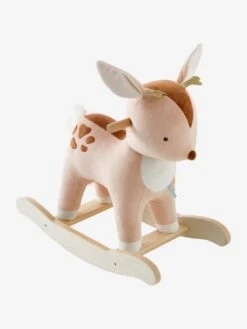 Faon à Bascule En Bois FSC® Multicolore - Vertbaudet -Petite Vie Soldes faon a bascule en bois fsc 5