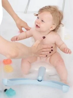 Fauteuil De Bain Pliable BADABULLE Raton Bleu Blanc - Badabulle 9 Fauteuil De Bain Pliable BADABULLE Raton Bleu Blanc - Badabulle -Petite Vie Soldes fauteuil de bain pliable badabulle raton 1