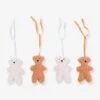 Figurines Pour Arche D'éveil - CHILDHOME Marron - Childhome -Petite Vie Soldes figurines pour arche deveil childhome