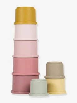 Gobelets Empilables - LITTLE DUTCH Rose - Little Dutch -Petite Vie Soldes gobelets empilables little dutch 5